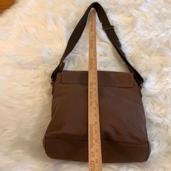 NWOT Augur Brown Messenger Bag - Picture 8 of 9